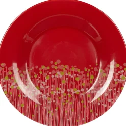 Gifi Vaisselle Et Accessoires De Table^Assiette à dessert Luminarc rouge Flowerfield