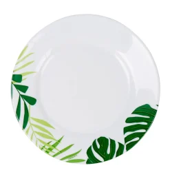 Gifi Vaisselle Et Accessoires De Table^Assiette à dessert Luminarc motif feuille jungle tropical