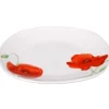 Gifi Vaisselle Et Accessoires De Table^Assiette à dessert motif coquelicot