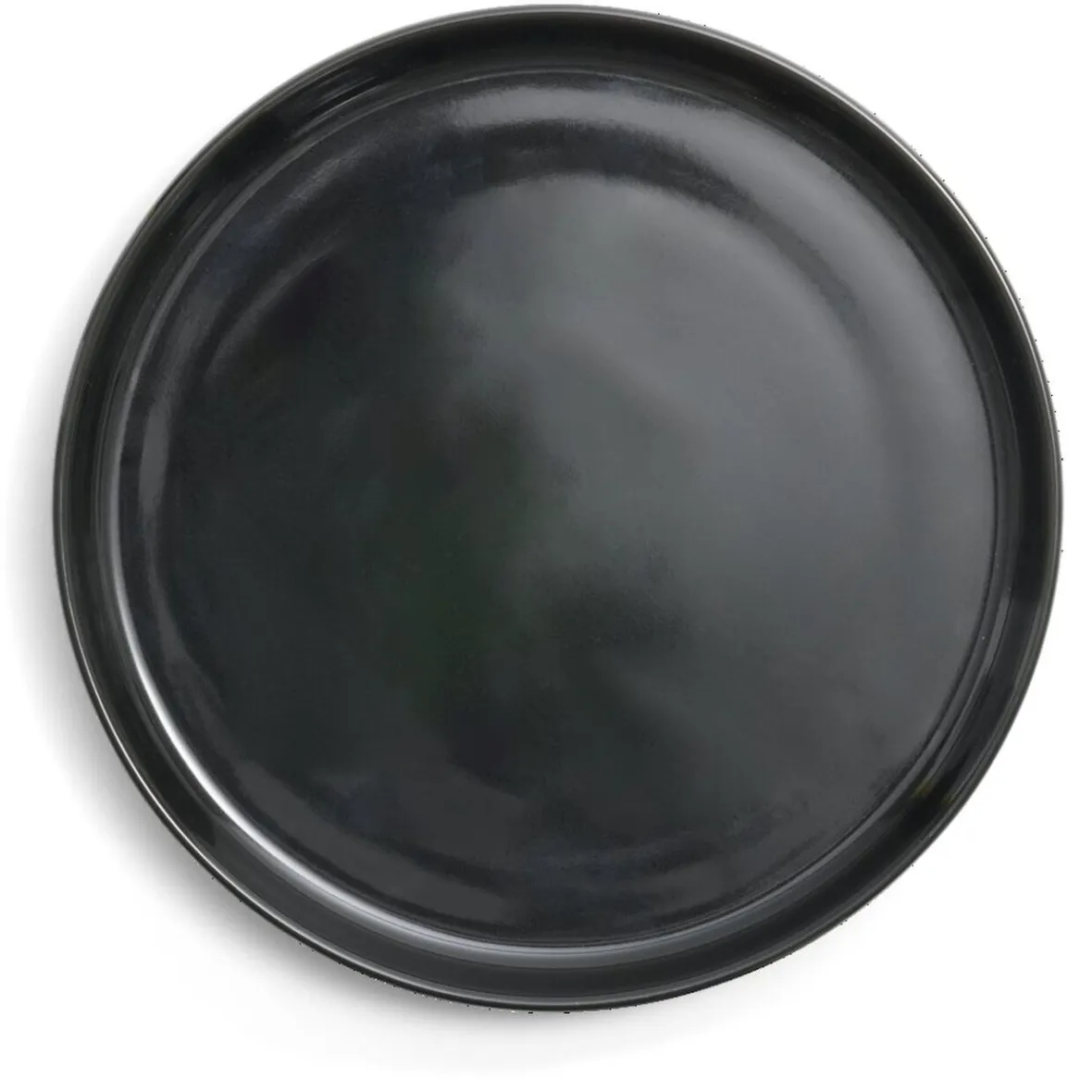 Gifi Vaisselle Et Accessoires De Table^Assiette à dessert Oslo en grès noir Ø20cm