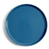 Gifi Vaisselle Et Accessoires De Table^Assiette à dessert Oslo en grès bleu Ø20cm