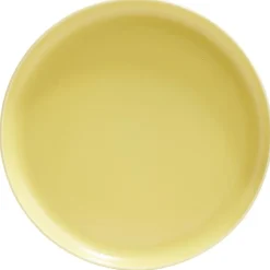 Gifi Vaisselle Et Accessoires De Table^Assiette à dessert Oslo porcelaine jaune uni