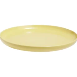 Gifi Vaisselle Et Accessoires De Table^Assiette à dessert Oslo porcelaine jaune uni