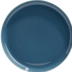 Gifi Vaisselle Et Accessoires De Table^Assiette à dessert Oslo porcelaine bleu uni