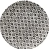 Gifi Vaisselle Et Accessoires De Table^Assiette à dessert petits motifs noir blanc