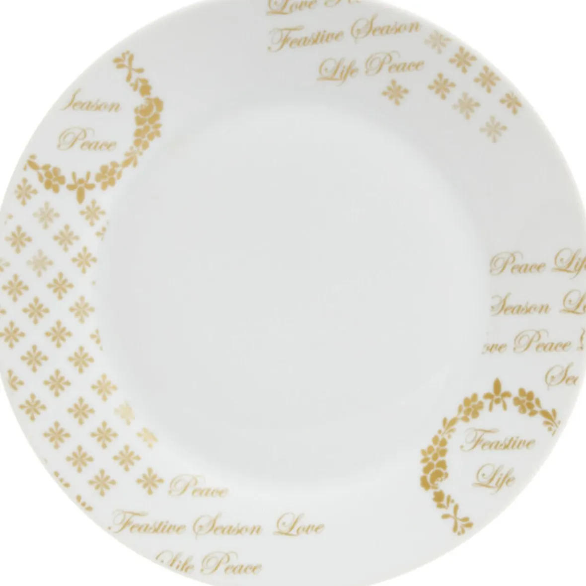 Gifi Vaisselle Et Accessoires De Table^Assiette à dessert porcelaine Noël