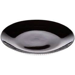 Gifi Vaisselle Et Accessoires De Table^Assiette à dessert rayure noire et blanche