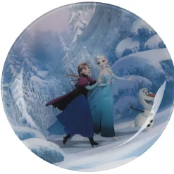 Gifi Vaisselle Et Accessoires De Table^Assiette à dessert Reine des neiges Frozen