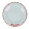 Gifi Vaisselle Et Accessoires De Table^Assiette à dessert ronde blanche décor brasserie
