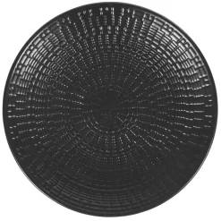 Gifi Vaisselle Et Accessoires De Table^Assiette à dessert ronde faïence design Zebra noir
