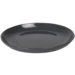 Gifi Vaisselle Et Accessoires De Table^Assiette à dessert ronde grise unie