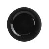 Gifi Vaisselle Et Accessoires De Table^Assiette à dessert ronde Luminarc noire Zana