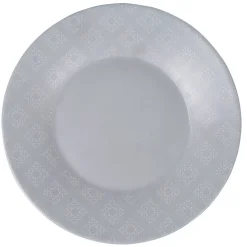 Gifi Vaisselle Et Accessoires De Table^Assiette à dessert ronde Luminarc modèle Calicot gris