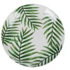 Gifi Vaisselle Et Accessoires De Table^Assiette à dessert ronde motif feuillage jungle tropical