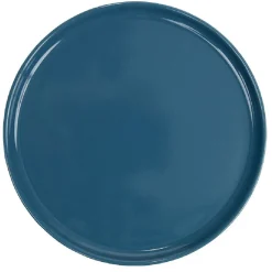Gifi Vaisselle Et Accessoires De Table^Assiette à dessert ronde Nordic porcelaine bleu