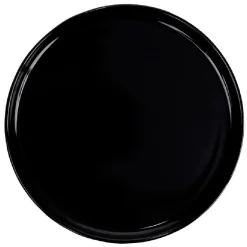 Gifi Vaisselle Et Accessoires De Table^Assiette à dessert ronde Nordic porcelaine noir