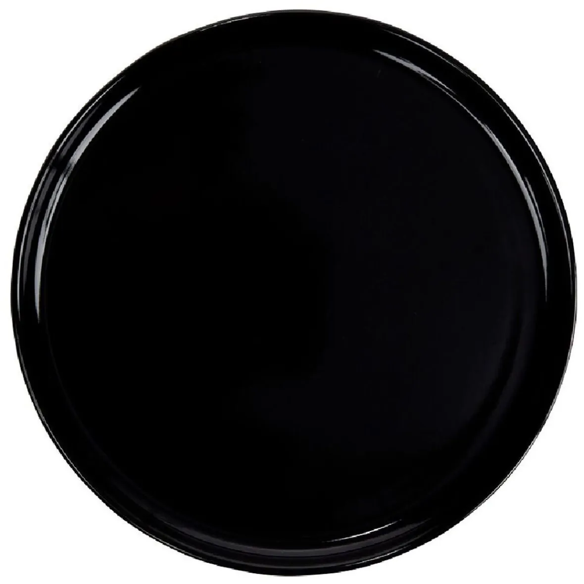 Gifi Vaisselle Et Accessoires De Table^Assiette à dessert ronde Nordic porcelaine noir