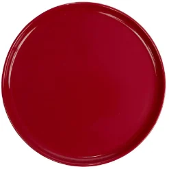 Gifi Vaisselle Et Accessoires De Table^Assiette à dessert ronde Nordic porcelaine rouge