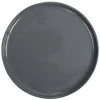 Gifi Vaisselle Et Accessoires De Table^Assiette à dessert ronde Nordic porcelaine gris