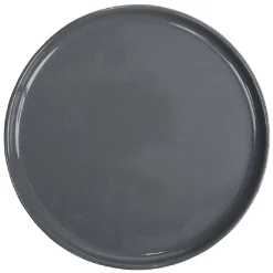 Gifi Vaisselle Et Accessoires De Table^Assiette à dessert ronde Nordic porcelaine gris