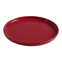 Gifi Vaisselle Et Accessoires De Table^Assiette à dessert ronde Oslo rouge