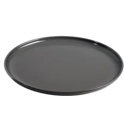 Gifi Vaisselle Et Accessoires De Table^Assiette à dessert ronde Oslo grise