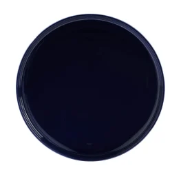 Gifi Vaisselle Et Accessoires De Table^Assiette à dessert ronde Oslo bleu foncé