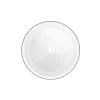 Gifi Vaisselle Et Accessoires De Table^Assiette à dessert ronde Pampilles blanc transparent Ø 19 cm