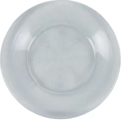 Gifi Vaisselle Et Accessoires De Table^Assiette à dessert ronde transparente striée