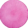 Gifi Vaisselle Et Accessoires De Table^Assiette à dessert rose verre strié