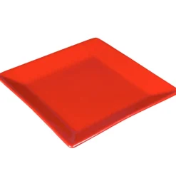 Gifi Vaisselle Et Accessoires De Table^Assiette à dessert rouge