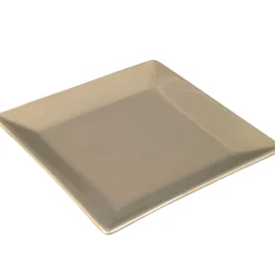 Gifi Vaisselle Et Accessoires De Table^Assiette à dessert taupe