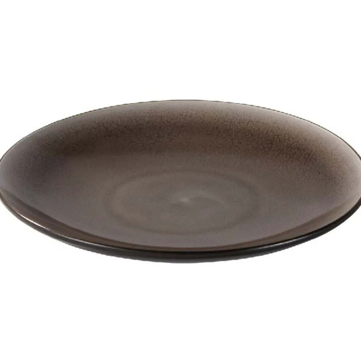 Gifi Vaisselle Et Accessoires De Table^Assiette à dessert taupe