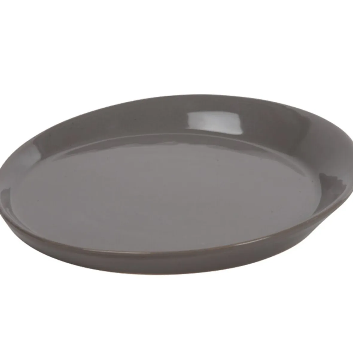Gifi Vaisselle Et Accessoires De Table^Assiette à dessert taupe