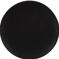 Gifi Vaisselle Et Accessoires De Table^Assiette à dessert uni noir