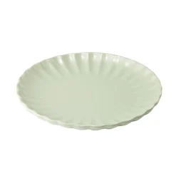 Gifi Vaisselle Et Accessoires De Table^Assiette à dessert Venise en faïence verte Ø20cm