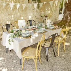 Gifi Vaisselle Et Accessoires De Table^Assiette à dessert Venise en faïence blanche Ø20cm