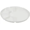 Gifi Vaisselle Et Accessoires De Table^Assiette à fondue barbecue blanche