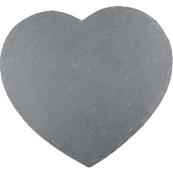 Gifi Vaisselle Et Accessoires De Table^Assiette ardoise en forme de coeur