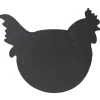 Gifi Vaisselle Et Accessoires De Table^Assiette ardoise poule grand modèle