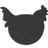 Gifi Vaisselle Et Accessoires De Table^Assiette ardoise poule petit modèle