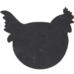 Gifi Vaisselle Et Accessoires De Table^Assiette ardoise poule petit modèle