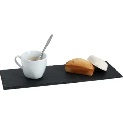 Gifi Vaisselle Et Accessoires De Table^Assiette ardoise rectangulaire café gourmand x2