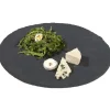 Gifi Vaisselle Et Accessoires De Table^Assiette ardoise ronde