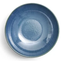 Gifi Vaisselle Et Accessoires De Table^Assiette creuse Amaury faïence bleue Ø21cm
