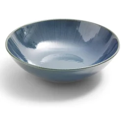Gifi Vaisselle Et Accessoires De Table^Assiette creuse Amaury faïence bleue Ø21cm