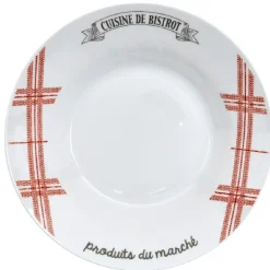 Gifi Vaisselle Et Accessoires De Table^Assiette creuse bistrot