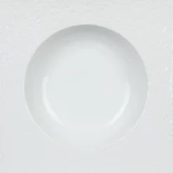 Gifi Vaisselle Et Accessoires De Table^Assiette creuse blanche carrée