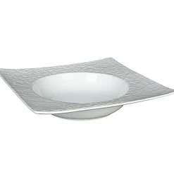 Gifi Vaisselle Et Accessoires De Table^Assiette creuse blanche carrée