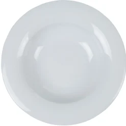 Gifi Vaisselle Et Accessoires De Table^Assiette creuse blanche ronde Enzo
